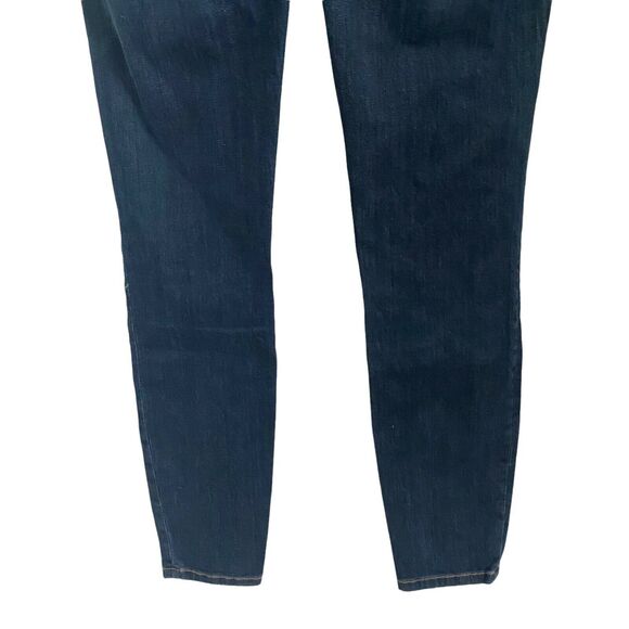 Current/Elliott 27 Stiletto Jeans Typhoon Destroy Blue Denim Stretch - Picture 7 of 7